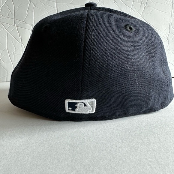 Men's New Era New York Yankees Authentic Collection 5950 Fitted (Navy // White) - Picture 4 of 7